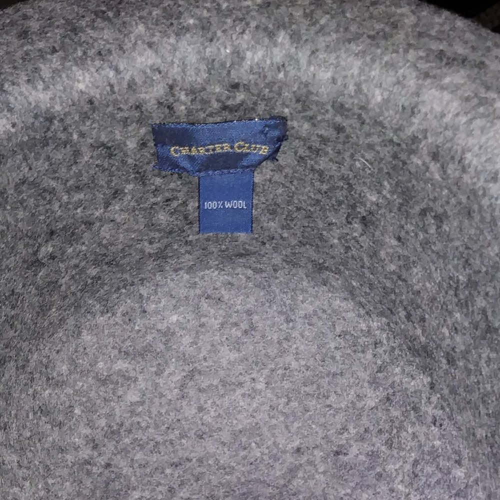Gray Wool Hat - image 2